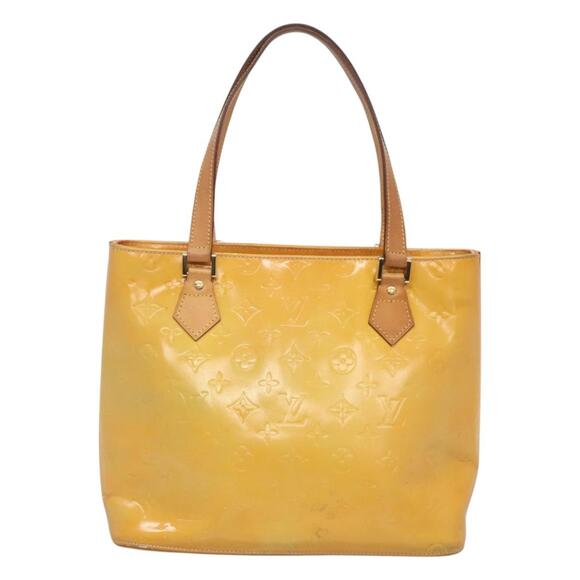 LOUIS VUITTON Monogram Vernis Houston Hand Bag Gris M91053 - Picture 3 of 12